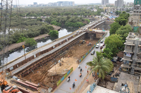 Dharavi Station Excavation sikte